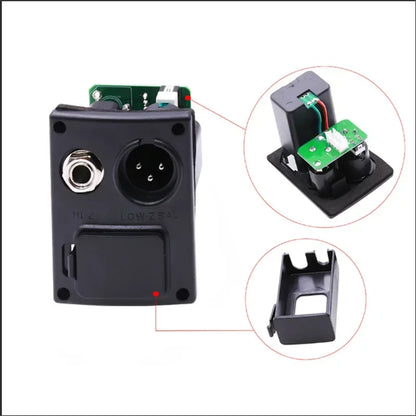 5 Band LC-5 with Micro Phone Acoustic Guitar pickup Guitar EQ Preamp EQ Equalizer Piezo Pickup Tuner LCD for Acoustic Guitar