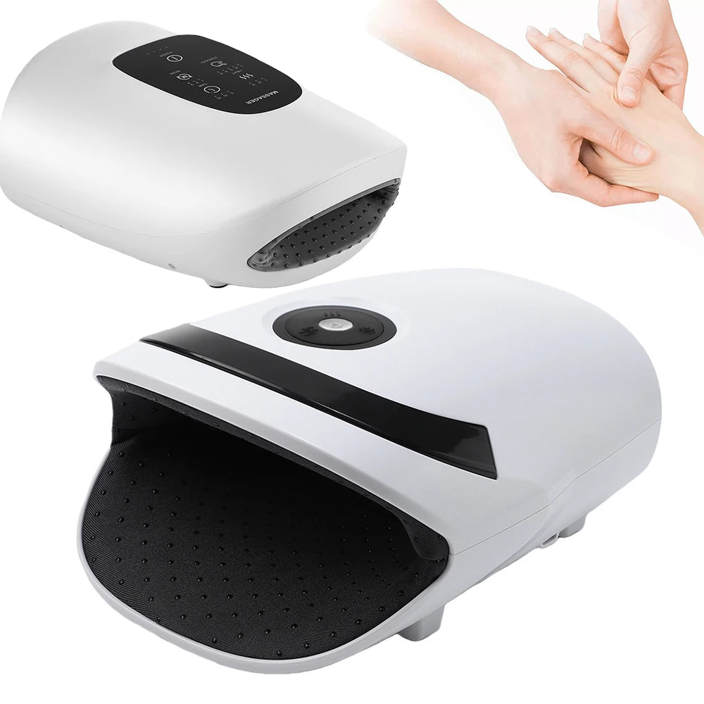 Smart Airbag Hand Massager Wireless Electric Hot Compress Carpal Tunnel Palm Acupoint Massager Vibration Kneading Finger Relax