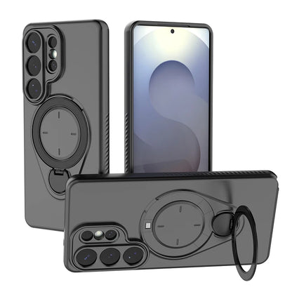 360° Rotating Magnetic Stand Phone Case For Samsung Galaxy S26 S26Plus S26Ultra Wireless Charging Shockproof Protective Cover
