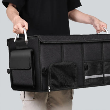 Foldable Waterproof Oxford Cloth Trunk Storage Box Large Capacity Car Organizer Portable for Camping Fishing Travel Accessories