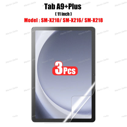 3Pcs Paper Feel Like Screen Protector for Samsung Galaxy Tab S7 S8 S9 Plus Ultra Samsung tab S6 Lite s7 s9 fe A8 A9 A7 No Glass