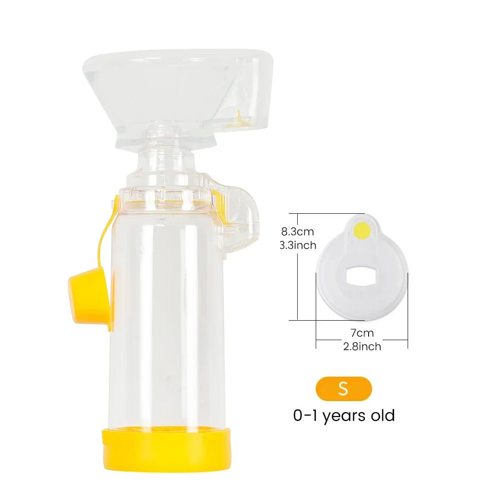Professional Adult/Pediatric/Baby Asthma Spacer Inhaler Spacer Device Silicone Aerosol Cabin Surgical Supplies Health Care Tools