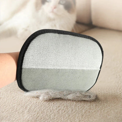 Double-Sided Pet Grooming Gloves for Cats & Dogs
