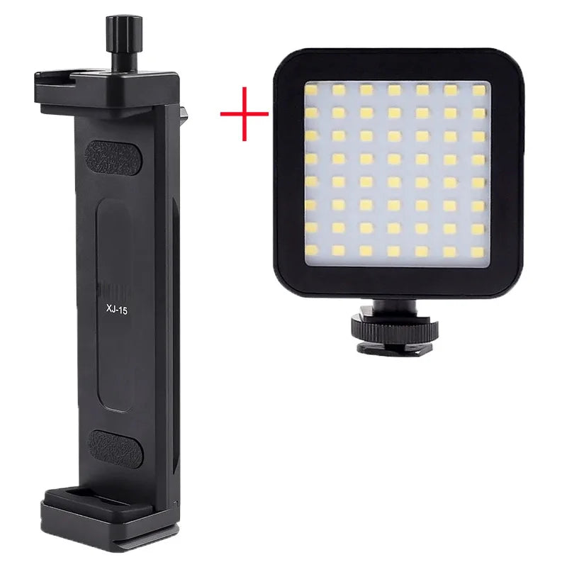 Universal Aluminum Alloy Tablet Phone Stand Holder Clip Tripod Adjustable Bracket for Mobile Phones Ipro Tablets Tablet Holder