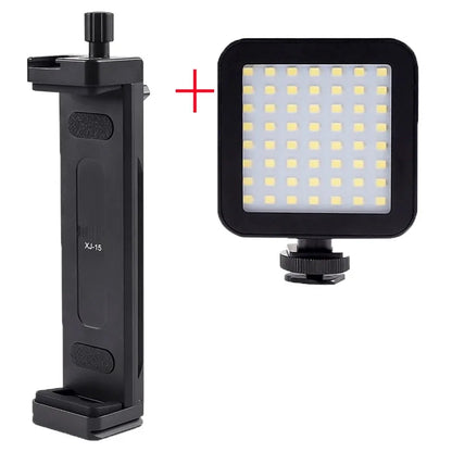Universal Aluminum Alloy Tablet Phone Stand Holder Clip Tripod Adjustable Bracket for Mobile Phones Ipro Tablets Tablet Holder