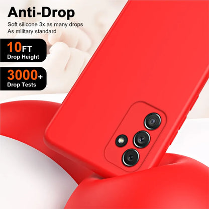 Liquid Silicone Case For Samsung Galaxy A16 A36 A26 A56 A15 A25 A35 A55 A04 A04E A04S A05 A05S A06 A14 A24 A34 A54 5G Cover