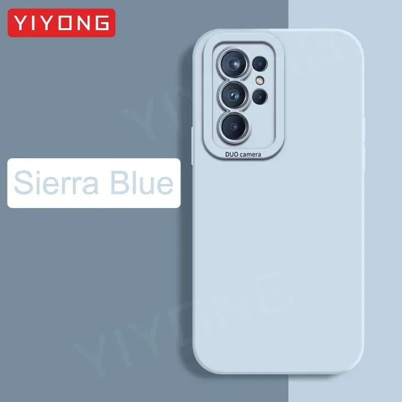 S25 Ultra Case YIYONG Silky Liquid Silicone Soft Cover For Samsung Galaxy S25 S24 S23 S22 Plus S22+ S23+ S24+ S25+ Phone Cases