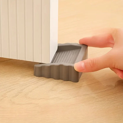 Non Slip Windproof Door Stopper Creative Safety Wedge for Home Office and Kids Room
