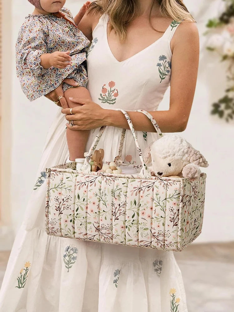 PANGDUBE Baby Diaper Bag Storage Bag for Baby Newborn Items Diaper Stackers & Caddies Diaper Organizer Nappy Bag for Baby Things