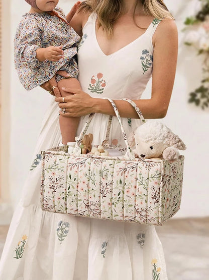 PANGDUBE Baby Diaper Bag Storage Bag for Baby Newborn Items Diaper Stackers & Caddies Diaper Organizer Nappy Bag for Baby Things