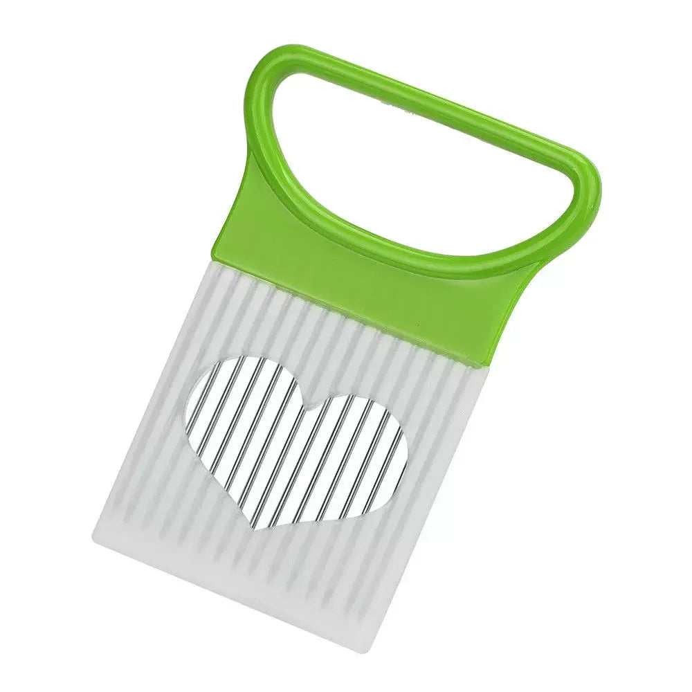 Stainless Steel Onion & Potato Slicer Holder – Kitchen Tool