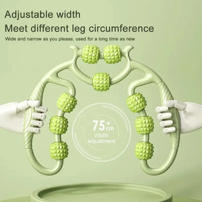 Circular Leg Massager - 12-Round Slimming & Muscle Relaxation Equipment for Thighs and Calves, Leg Toning Artifact