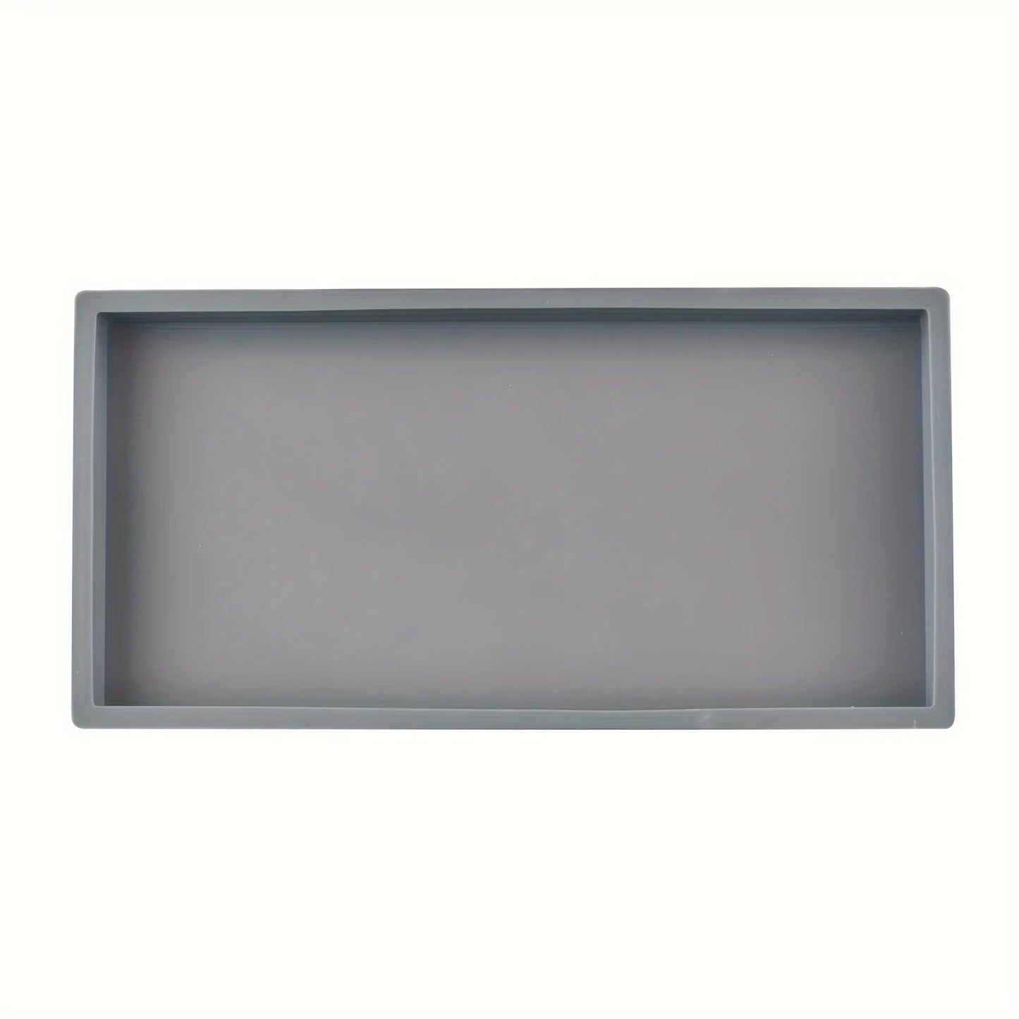 1 Pack Bathroom Tray Soft Silicone Jewelry Tray Dressing Table Decorative Bathroom Tray Organizer Suitable for Dressing Tables