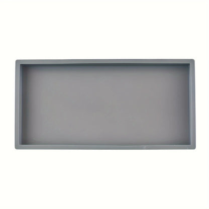 1 Pack Bathroom Tray Soft Silicone Jewelry Tray Dressing Table Decorative Bathroom Tray Organizer Suitable for Dressing Tables