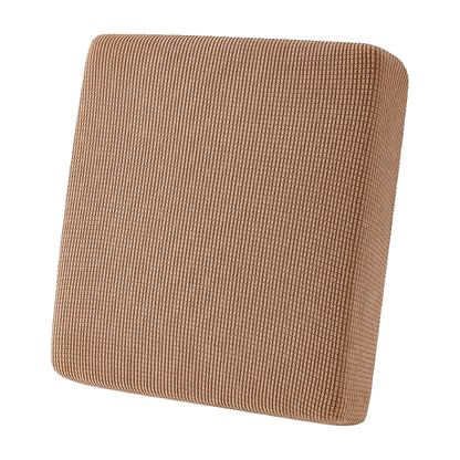 Jacquard Patio Sofa Cushion Cover Universal Outdoor Stretch Sofa Cover Solid Color Cushion Protector Waffle Pattern