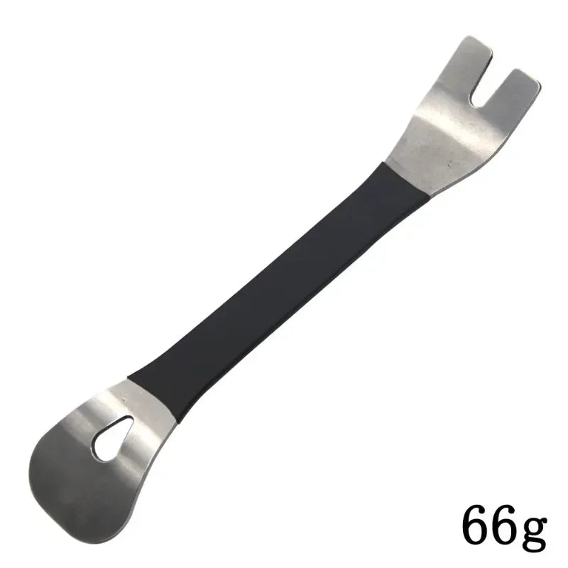 ZEXEF Stainless Steel Buckle Pry for Car Door Rod Plate Removal of Navigation Center Driver Interior Bar Panel Tool Puncher