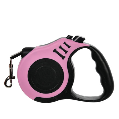 Retractable Dog Leash – 3m & 5m Nylon Lead for Small & Medium Dogs