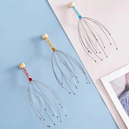 Octopus Scalp Massager – Stainless Steel Head Relaxer