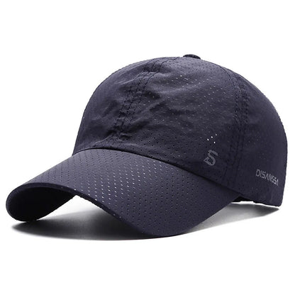 Quick-Dry & Breathable Outdoor Men's Sun Hat for Summer Fishing - Baseball Cap Style