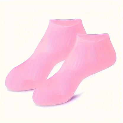 Socks Exfoliating Moisturizing Anti Dry Cracked Plantar Protection Socks ExfoliatingSilicone Socks Foot Skin Care Elastic Socks