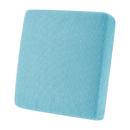 Jacquard Patio Sofa Cushion Cover Universal Outdoor Stretch Sofa Cover Solid Color Cushion Protector Waffle Pattern