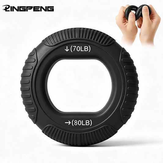 Silicone Finger Gripper Ring Hand Muscle Strengthener Ring Wrist Finger Trainer Exercise Carpal Expander Workout Fitness Device