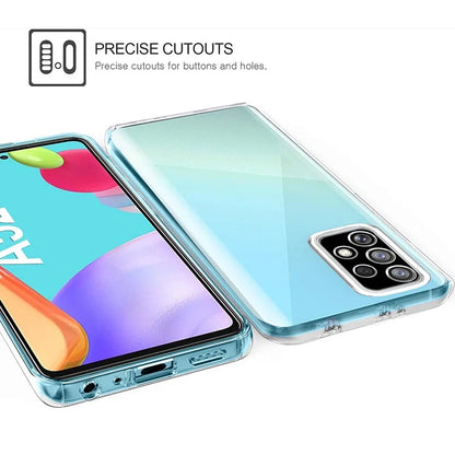 360 Full Body Silicone Samsung Galaxy Case – Dual Layer Transparent Cover for A Series