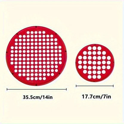 Portable Hand Exerciser Silicone Elastic Resistance Net 17.78cm Three Colors Available - Home Training Equipmen, Without Battery