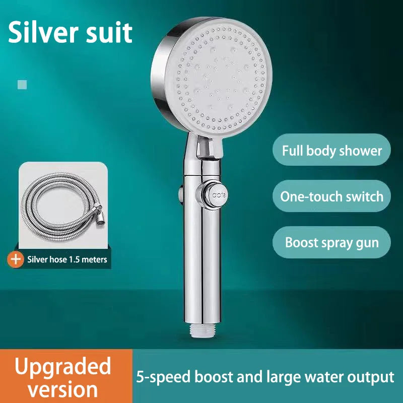 For Xiaomi Shower Head 5 Modes Water Saving Adjustable High Pressure Showerhead Handheld Spray Hangable Bathroom Accessories New