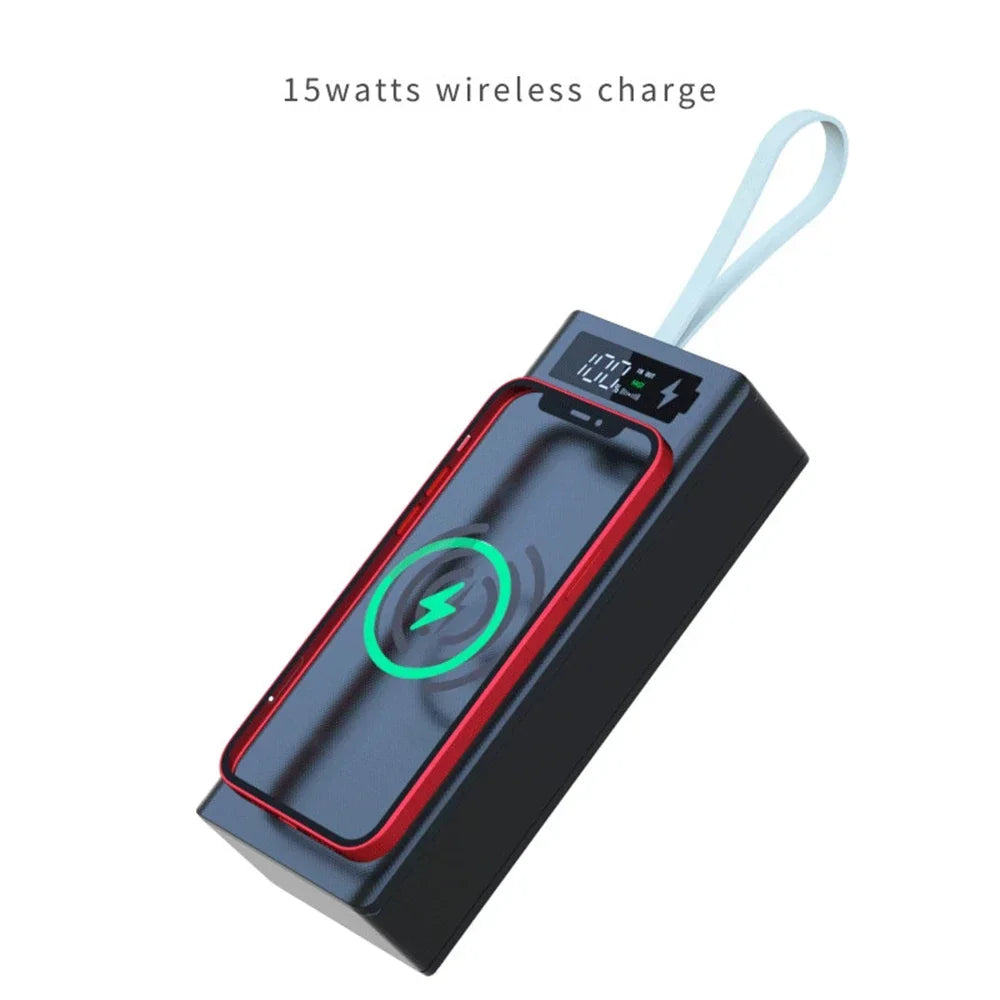 16*18650 Power Bank Case C16 USB Welding Free Power Bank Case Detachable Portable QC 3.0 PD DIY Shell Housing For Powerbank