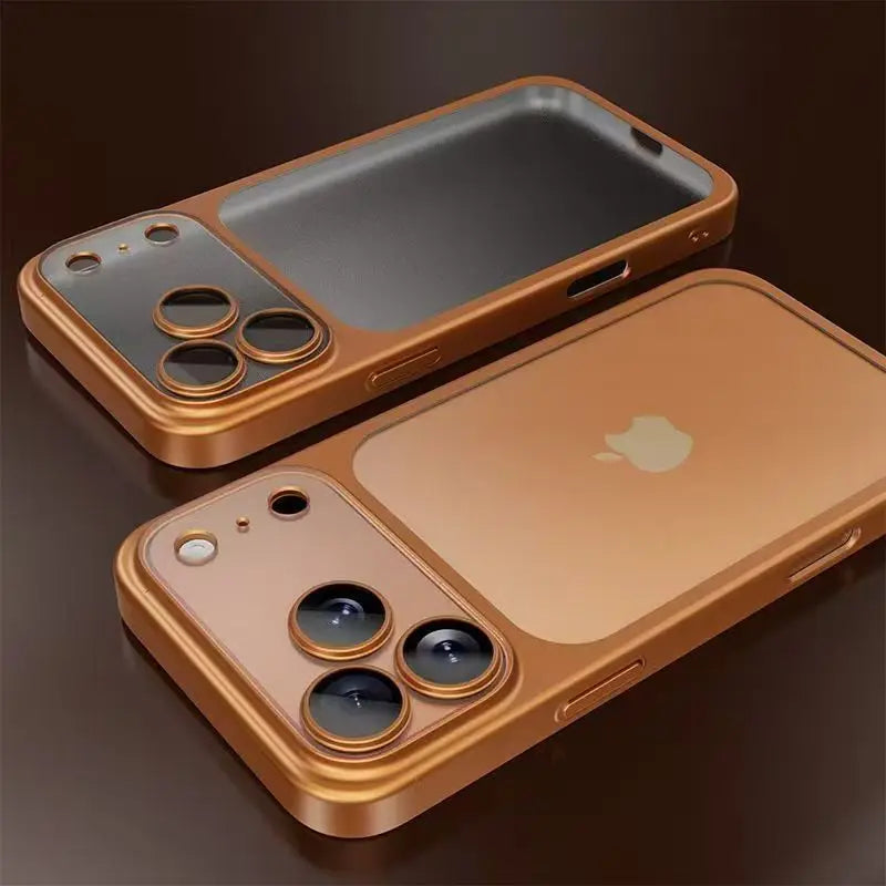 Luxury Plating Transparent PC iPhone Case