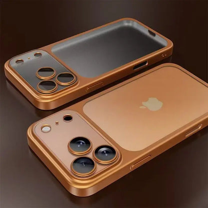 Luxury Plating Transparent PC iPhone Case