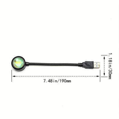 USB Sunset Ambiance Light – Warm Atmosphere Table Lamp