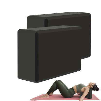 1/2PCS Gym Foam Brick Training Exercise Fitness Equipment Dance Yoga Auxiliary Tool Stretching Body Shaping EVA Yoga Blocks