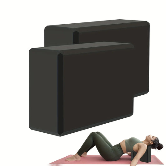 1/2PCS Gym Foam Brick Training Exercise Fitness Equipment Dance Yoga Auxiliary Tool Stretching Body Shaping EVA Yoga Blocks