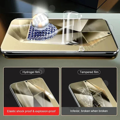 5 Pcs Hydrogel Film For Samsung Galaxy S26 S25 S24 S23 S22 Ultra Plus S25 FE A57 A56 A37 A36 A26 A17 A16 5G Screen Protector