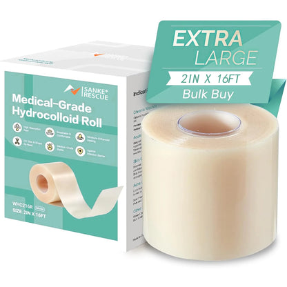 Hydrocolloid Bandage Hydrocolloid Patch Bandages Effective Roll For Wound Care Waterproof Self-Adhesive Highly Absorbent Tape