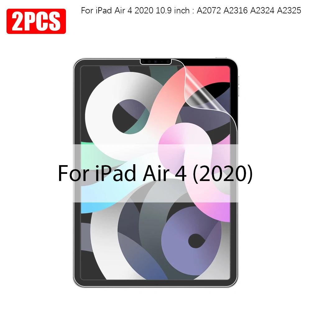 2PCS Paper Film Like For iPad 11th A16 10 9 9th 10th Generation Pro 13 M4 M5 12.9 Screen Protector Ipad Air 11 5 4 M3 M2 Mini 7