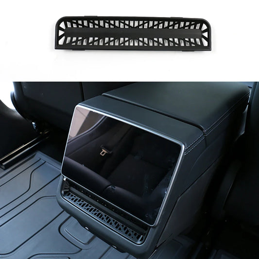 TESY For New Tesla Model YL Y Juniper Launch Model 3 Highland Rear Air Outlet Cover Rear Air Vent Protective Anti Blocking