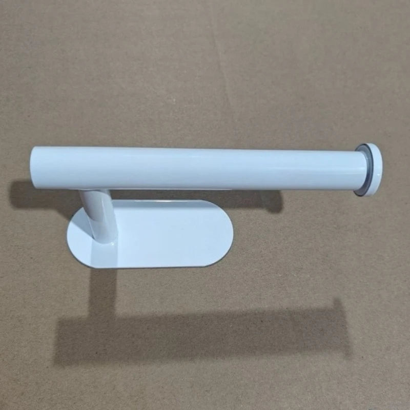 Kitchen Paper Towel Holder Adhesive Tissue Hanger Toilet Roll Paper Dispenser Cabinet Storage Napkin Rack Bathroom Accessories