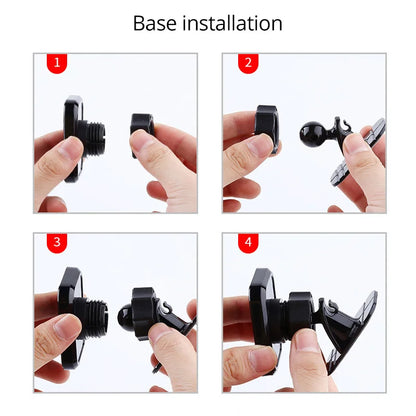 Magnetic Car Holder For IPhone Samsung Mobile Phone Holder Stand Car Air Vent Magnet Mount GPS Support Car Phone Holder