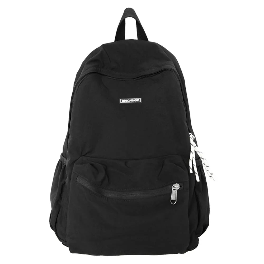 2025 New Foldable Backpack for Women, Large Capacity Backpack, Simple Korean Version Computer Backpack