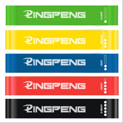 Latex Resistance Bands Set for Fitness and Yoga