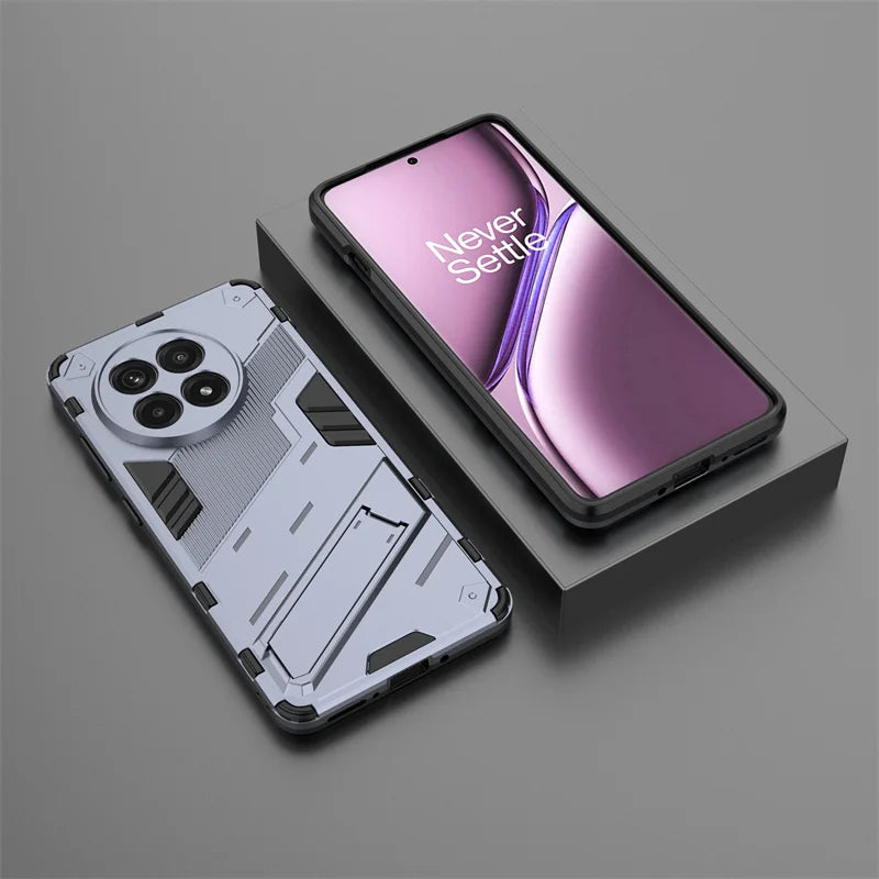 Shockproof Armor Case for OnePlus 12 13 Series – Magnetic Kickstand Full Coverage Cover