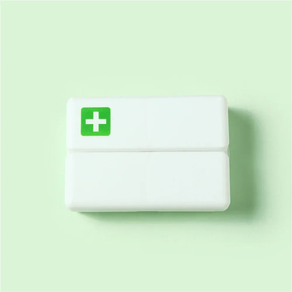 1PC Weekly Pill Box 7 Days Foldable Travel Medicine Holder Pill Box Tablet Storage Case Container Dispenser Organizer Tools