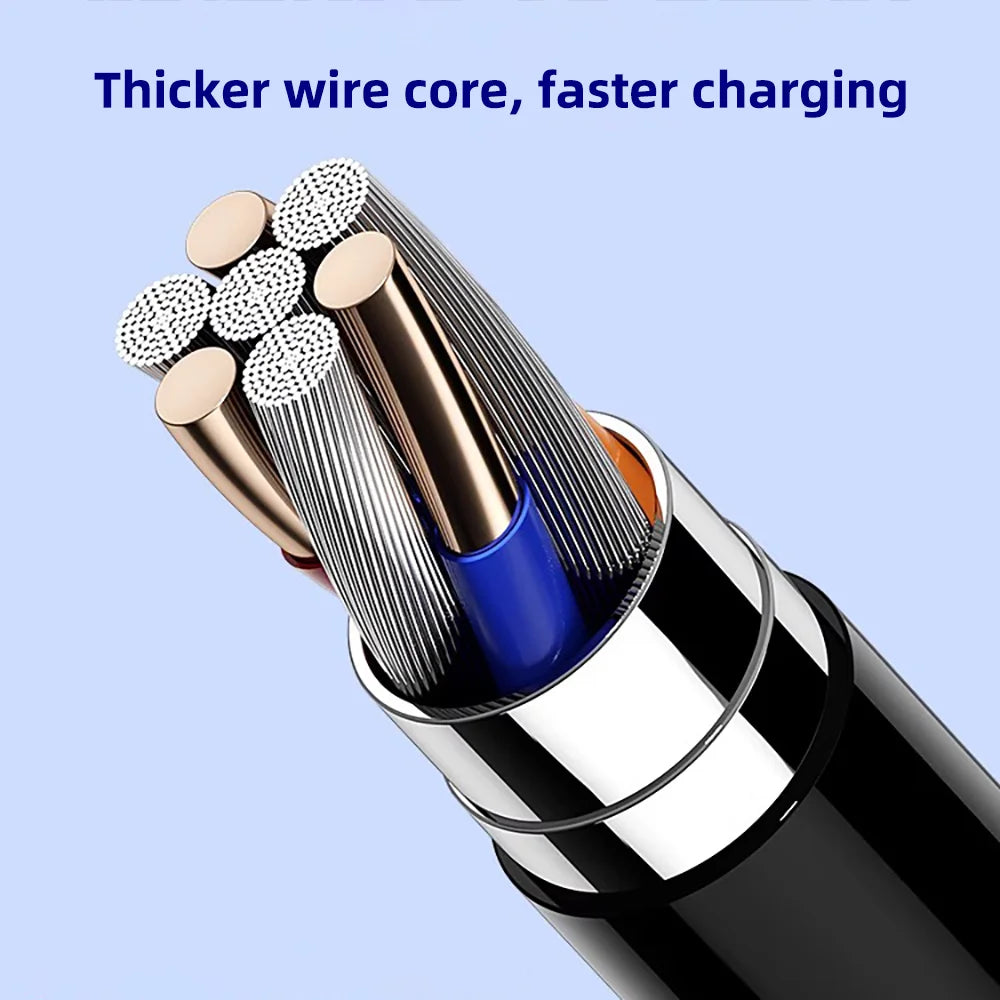 5A PD 100W Dual USB C Super Fast Charge Cable for Samsung S22 S23 S24 Plus Note 20 Ultra A53 A54 A55 Quick Charging Data Cable