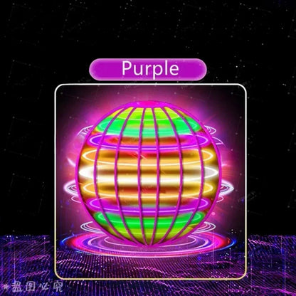 AI Flying Ball Hand-Controlled Color LED Cosmic Ball 360° Rotating Hover Ball Suitable For Indoor And Outdoor Toys The Best Gift