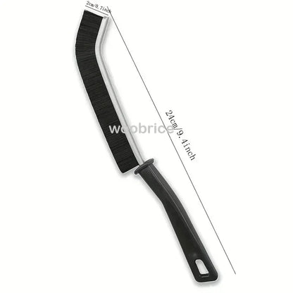 Household Cleaning Brush Bathroom Scrubber Radiator Crevice Cleaning Brush Multifunctional Thin Brushes Long Handle Ergonomic