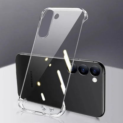 Frameless Slim Clear Hard Back Cover Case For Samsung Galaxy S26 S24 S25 FE Edge S23 S22 S23 S24 S21 FE Plus Ultra Phone Cases