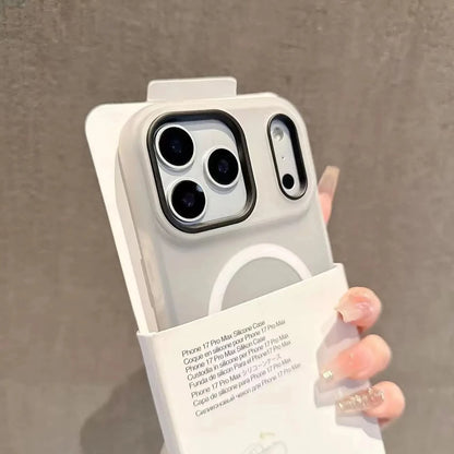 Original Candy Color 2IN1 For Magsafe Wireless Charging Case For iPhone 17 16 15 14 13 12 11 Pro Max 16PLUS 17AIR Magnetic Cover